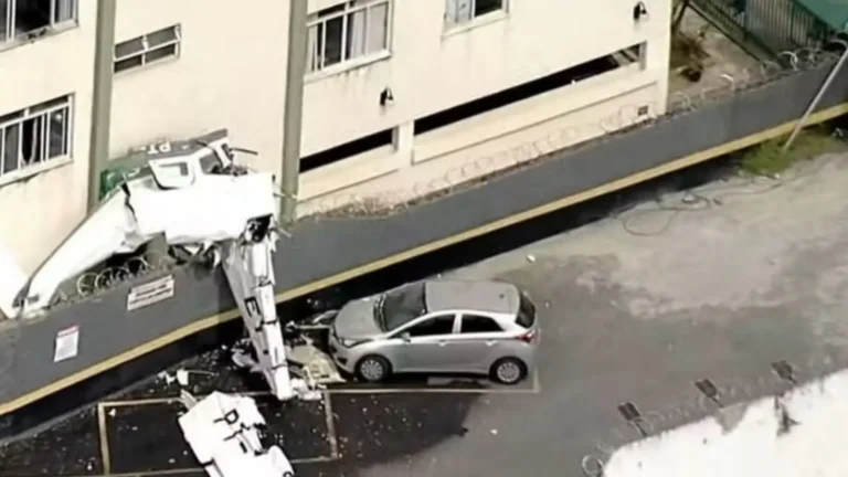 Imagem de capa representando o destaque: FAB investiga queda de avião que deixou dois mortos em Belo Horizonte