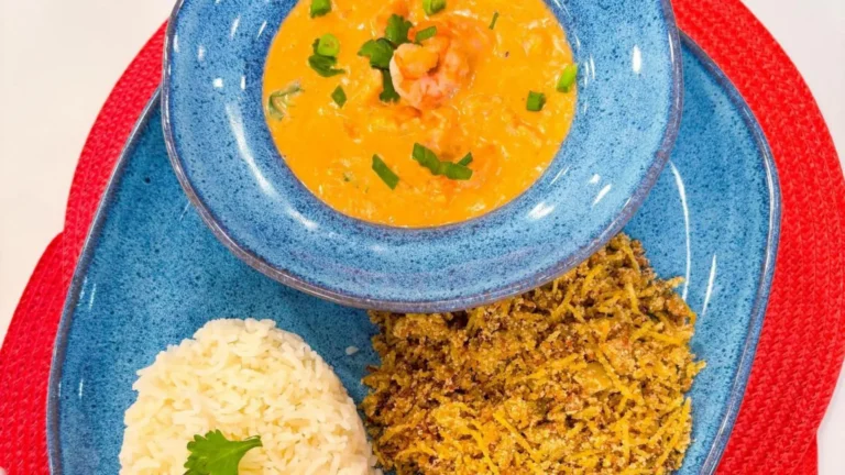 Camarão cremoso a lá rabo de arraia