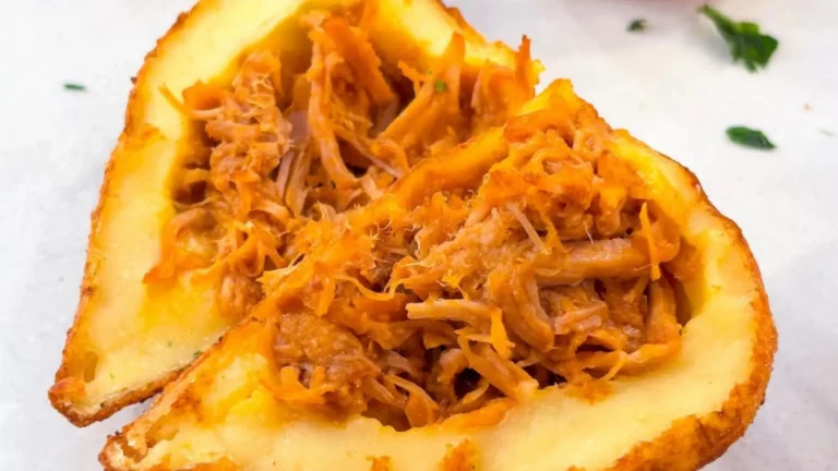 Imagem de capa representando a receita: Coxinha de pernil cremosa para fazer e vender
