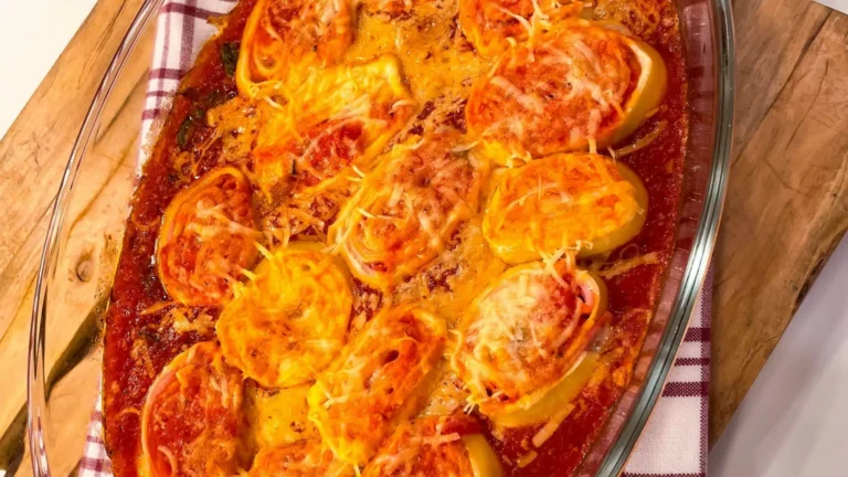Imagem de capa representando a receita: Rondelli com Massa de Pastel do Chef Franciulli