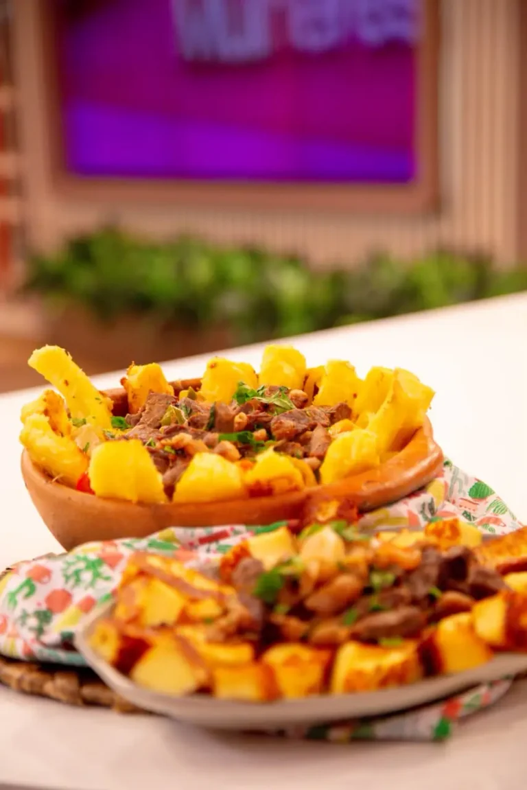 Imagem de capa representando a receita: Carne de sol com mandioca
