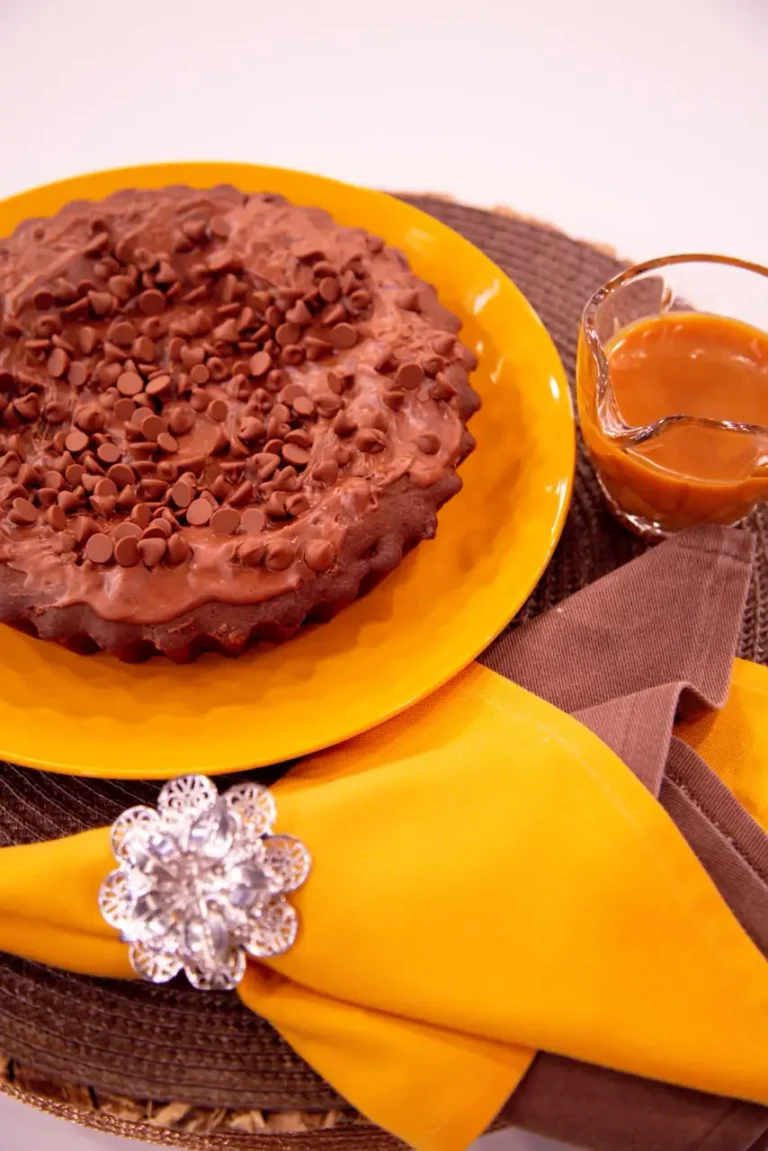 Imagem de capa representando a receita: Torta Cookie de Caramelo Salgado
