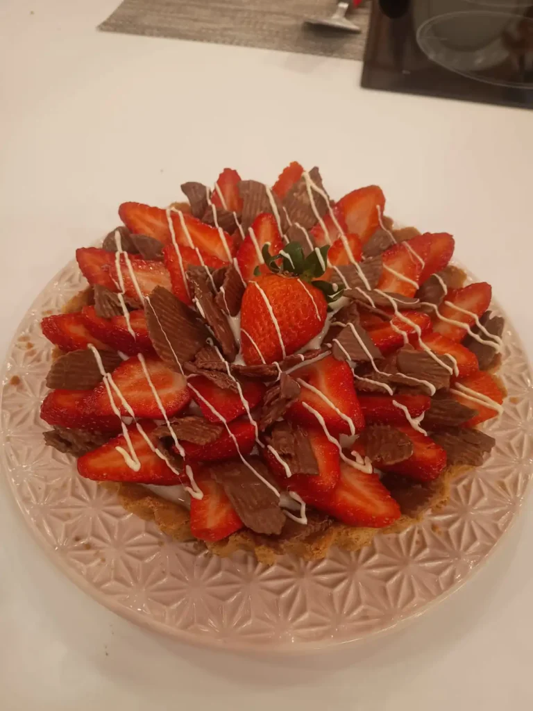 Torta surpresa do chef Vini Guerra